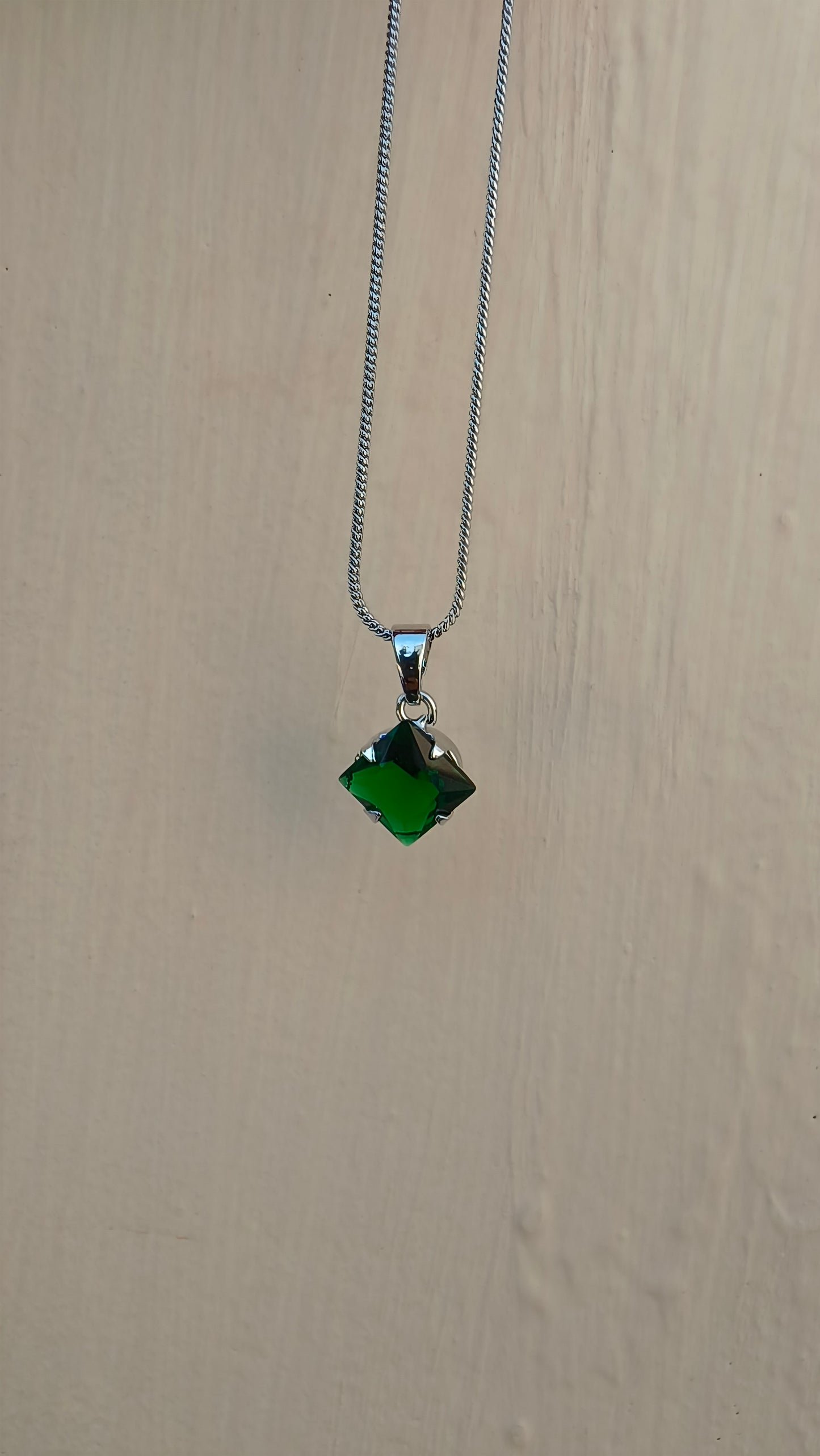 Green Rama Zirconia Necklace set